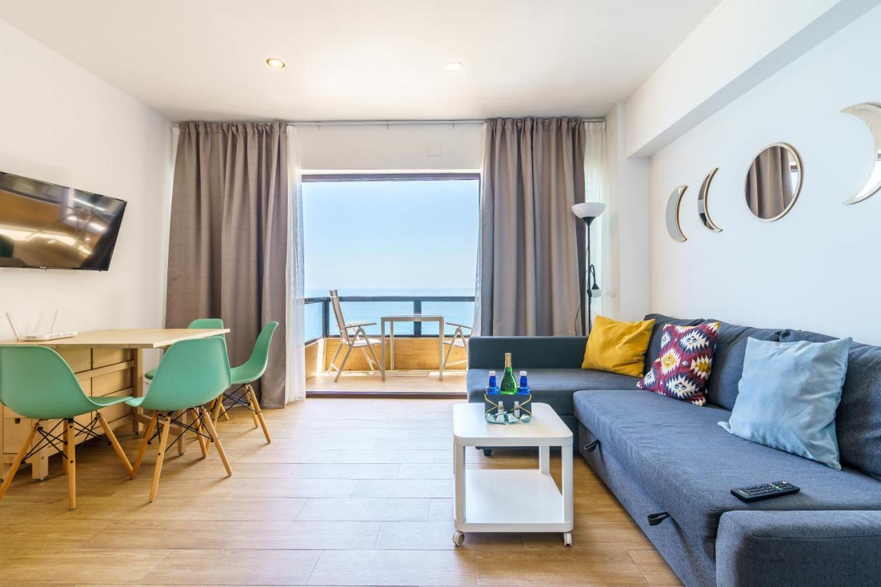Amazing Views Beachfront Apartment With Swimming Pool Benalmadena Luaran gambar