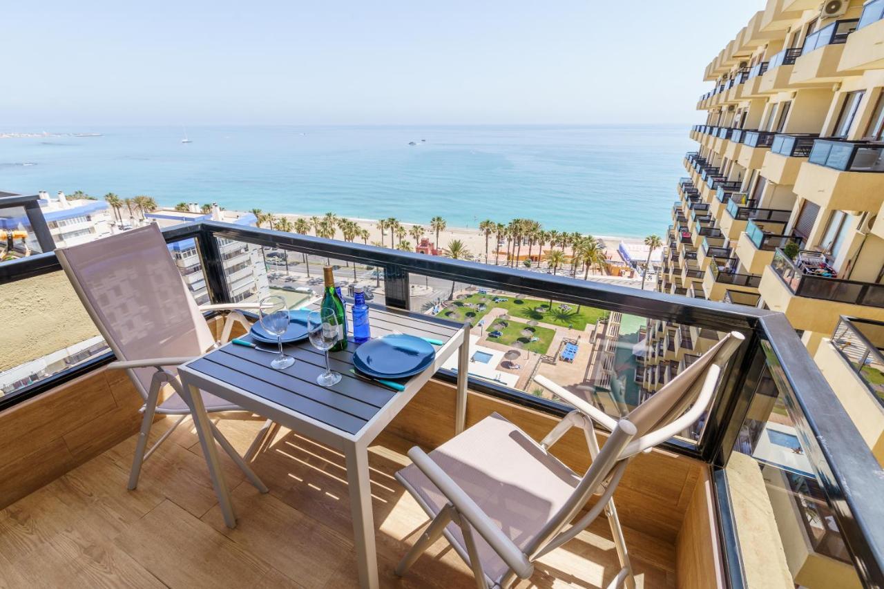 Amazing Views Beachfront Apartment With Swimming Pool Benalmadena Luaran gambar
