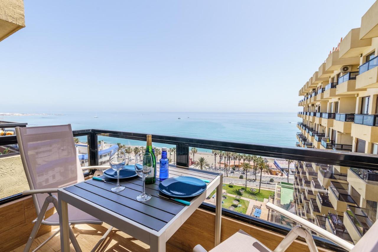 Amazing Views Beachfront Apartment With Swimming Pool Benalmadena Luaran gambar
